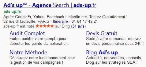 Annonces Talanoad's sur Bing
