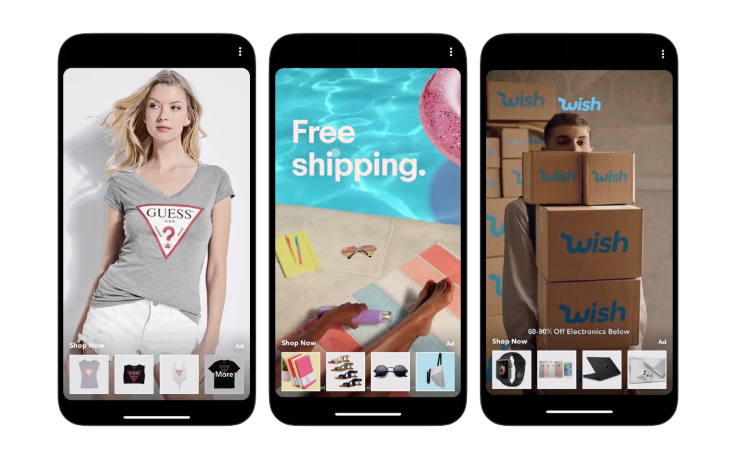 Collection Ads Snapchat
