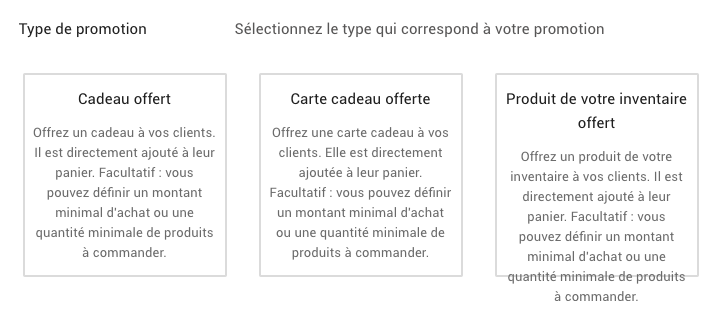 Etape 5 cadeau offert