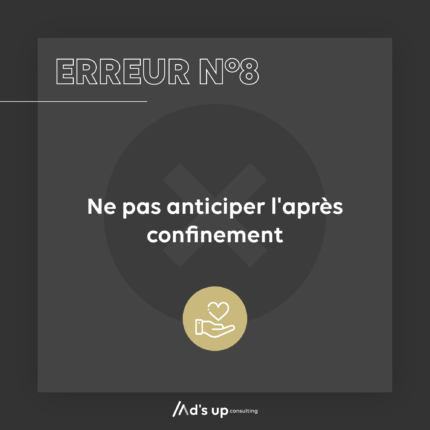 Covid : 8 erreurs à ne pas commettre en SEA