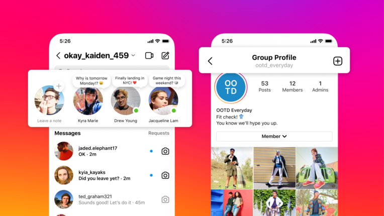 Notes, la nouvelle fonctionnalité d'Instagram qui incite les utilisateurs à interagir entre eux.