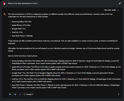 question contenu froid bard