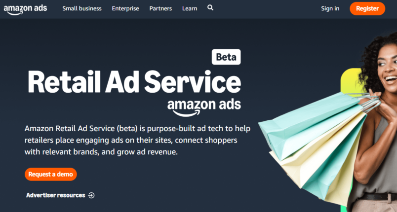 Amazon dévoile its major nouvelle publicité initiative: Amazon Retail Ad Service.