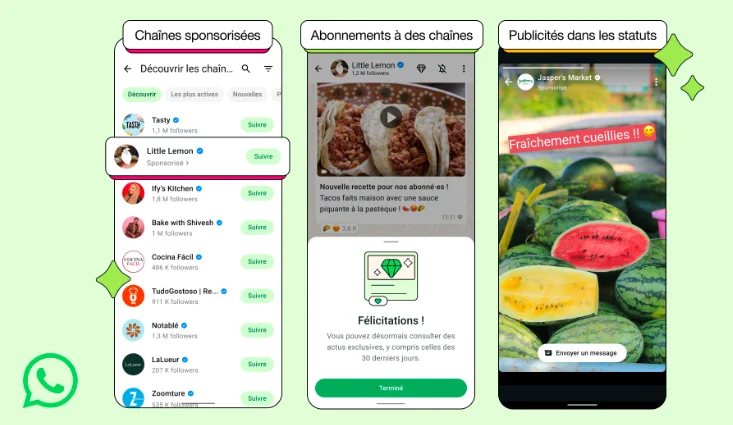 Les publicités sur WhatsApp, c’est pour bientôt&nbsp;