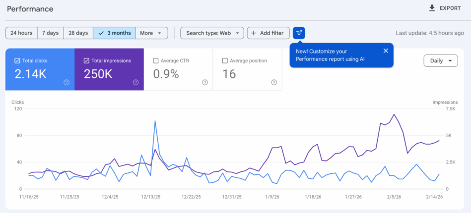 Search Console : Vers une automatisation de la configuration technique